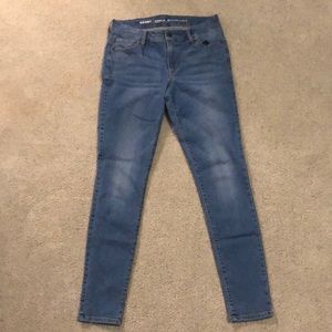 Old Navy Super Skinny Mid Rise Jeans